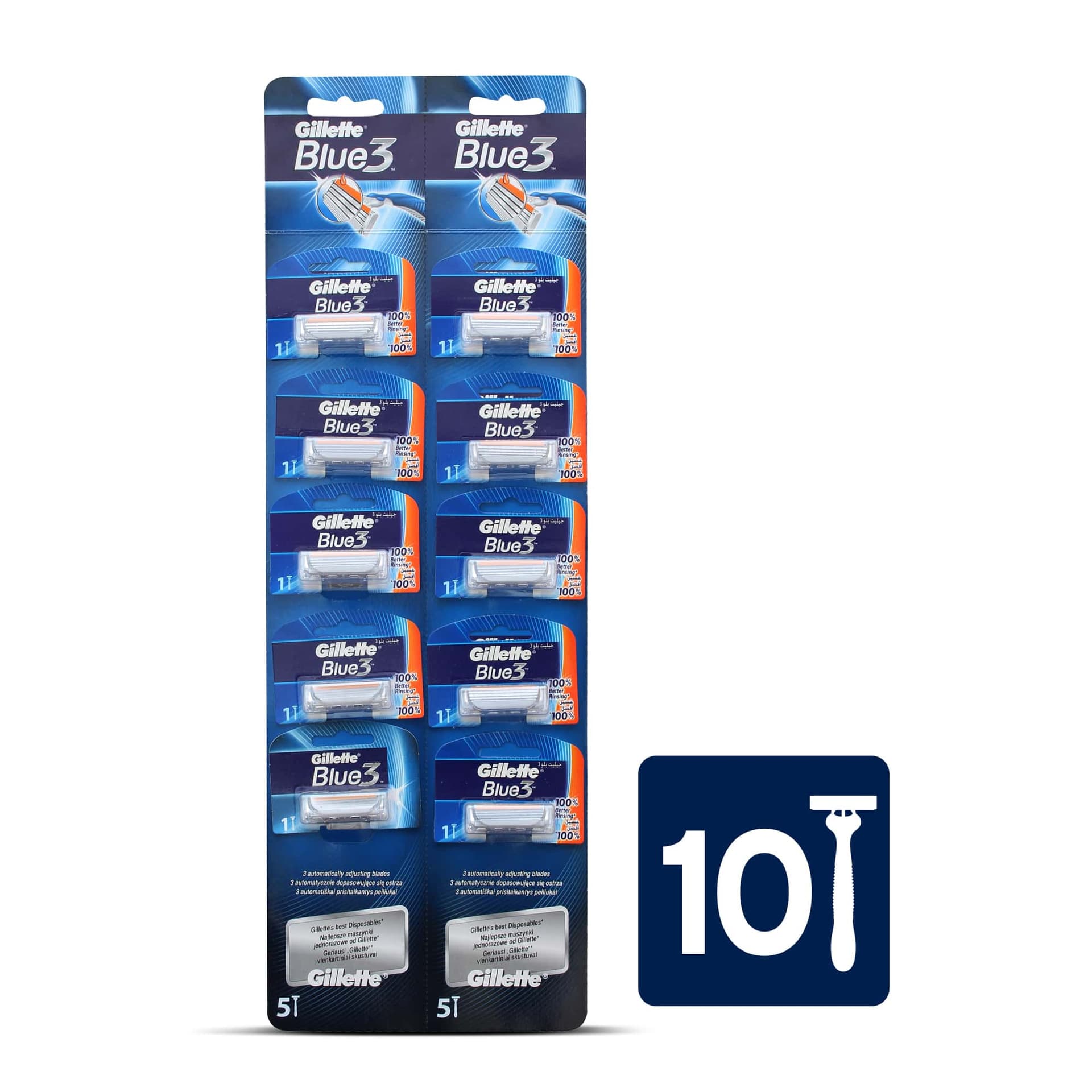 Gillette Blue3 Razor Dispoasable Shaving Razor