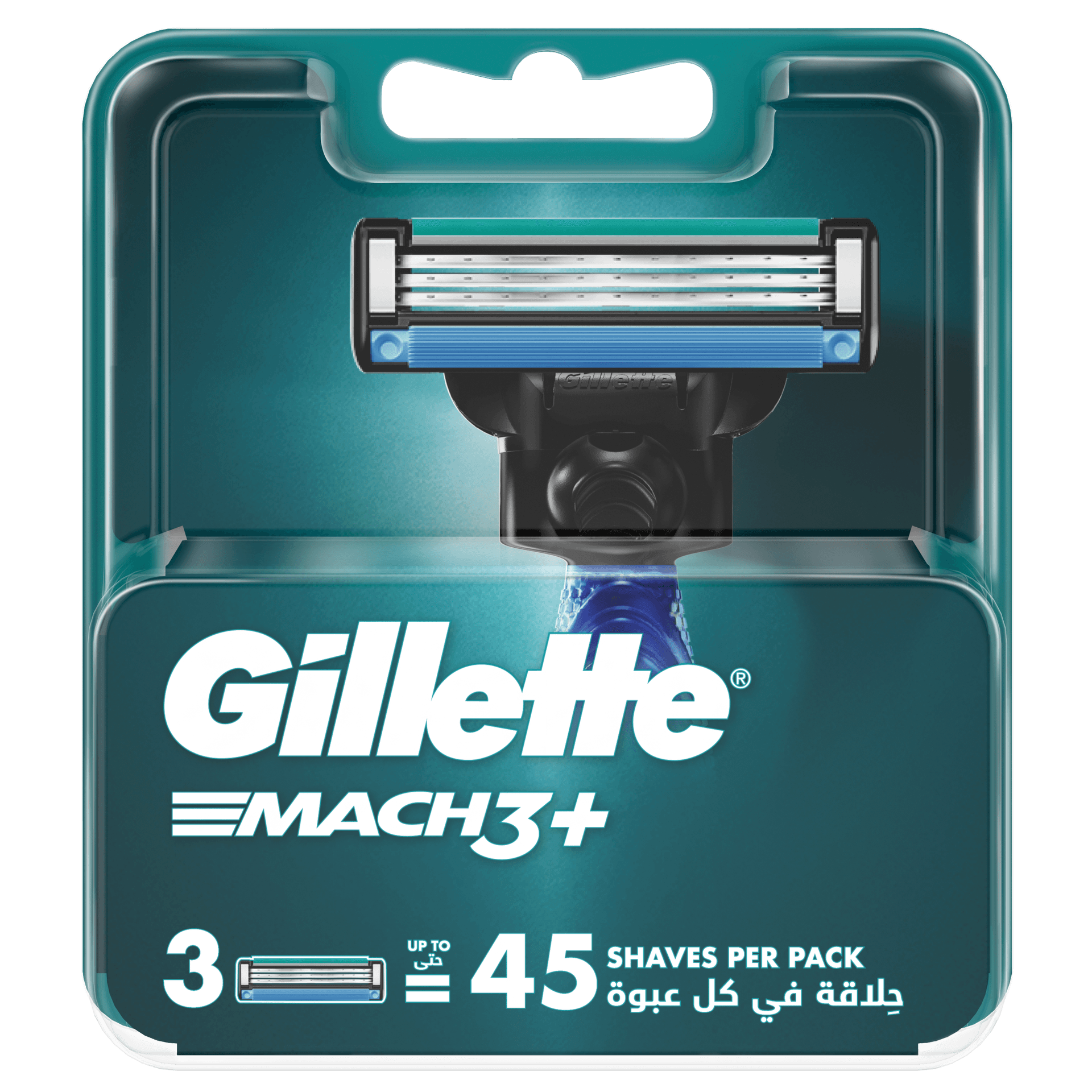 Gillette Mach3 Plus Shaving Razor Carts 3s
