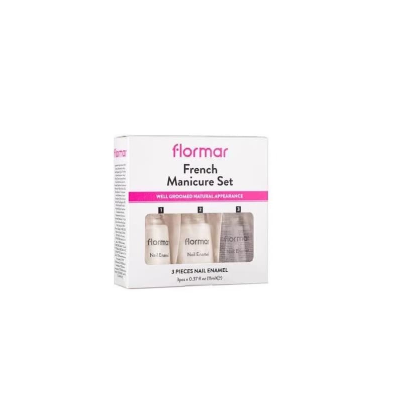 Flormar 3-Pieces French Manicure Set 319