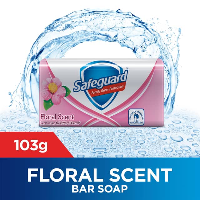 Safeguard Bar Soap Floral Scent 103gm