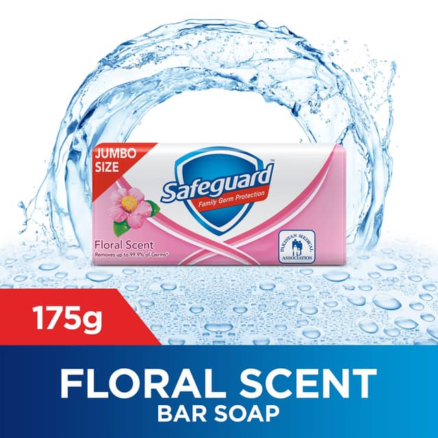 Safeguard Bar Soap Floral Scent 175gm