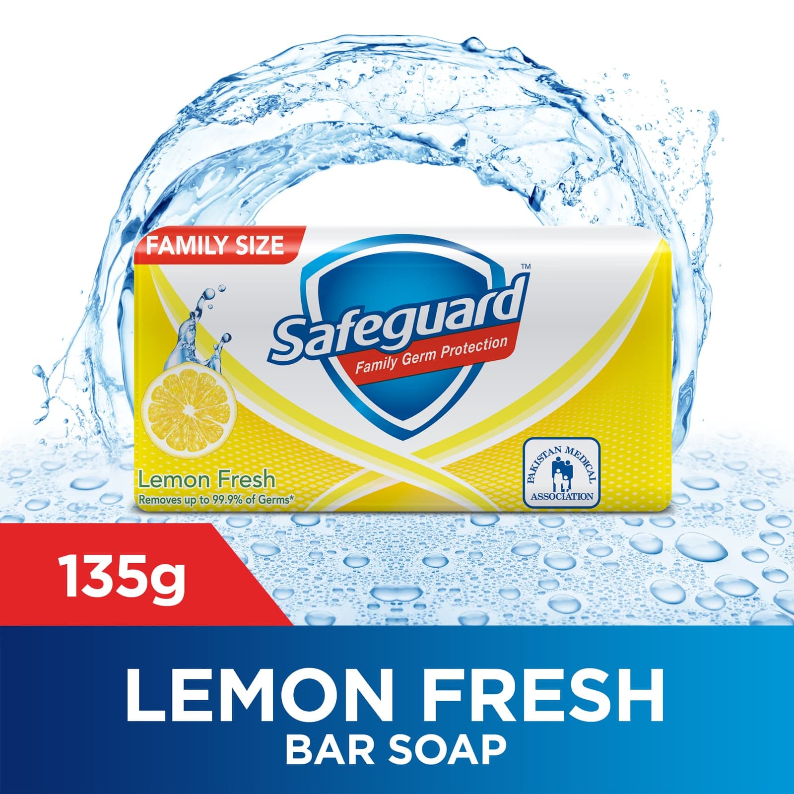 Safeguard Bar Soap Lemon 125gm