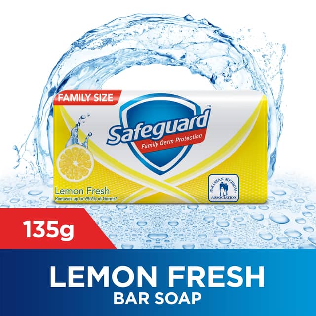 Safeguard Bar Soap Lemon 125gm