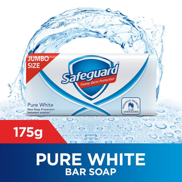 Safeguard Bar Soap Pure White 175g