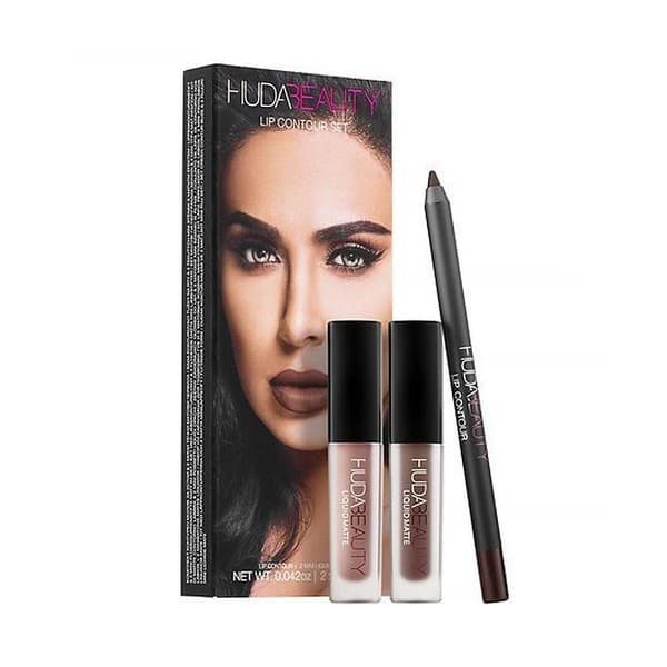Huda Beauty Contour Lip Set Spice Girl and Venus