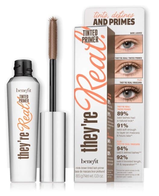 Benefit Cosmetics They're Real! Tinted Eyelash Primer(Mink Brown)