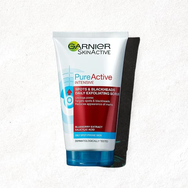 Garnier Pure Active Daily Spots & Blackheads EXF Scrub