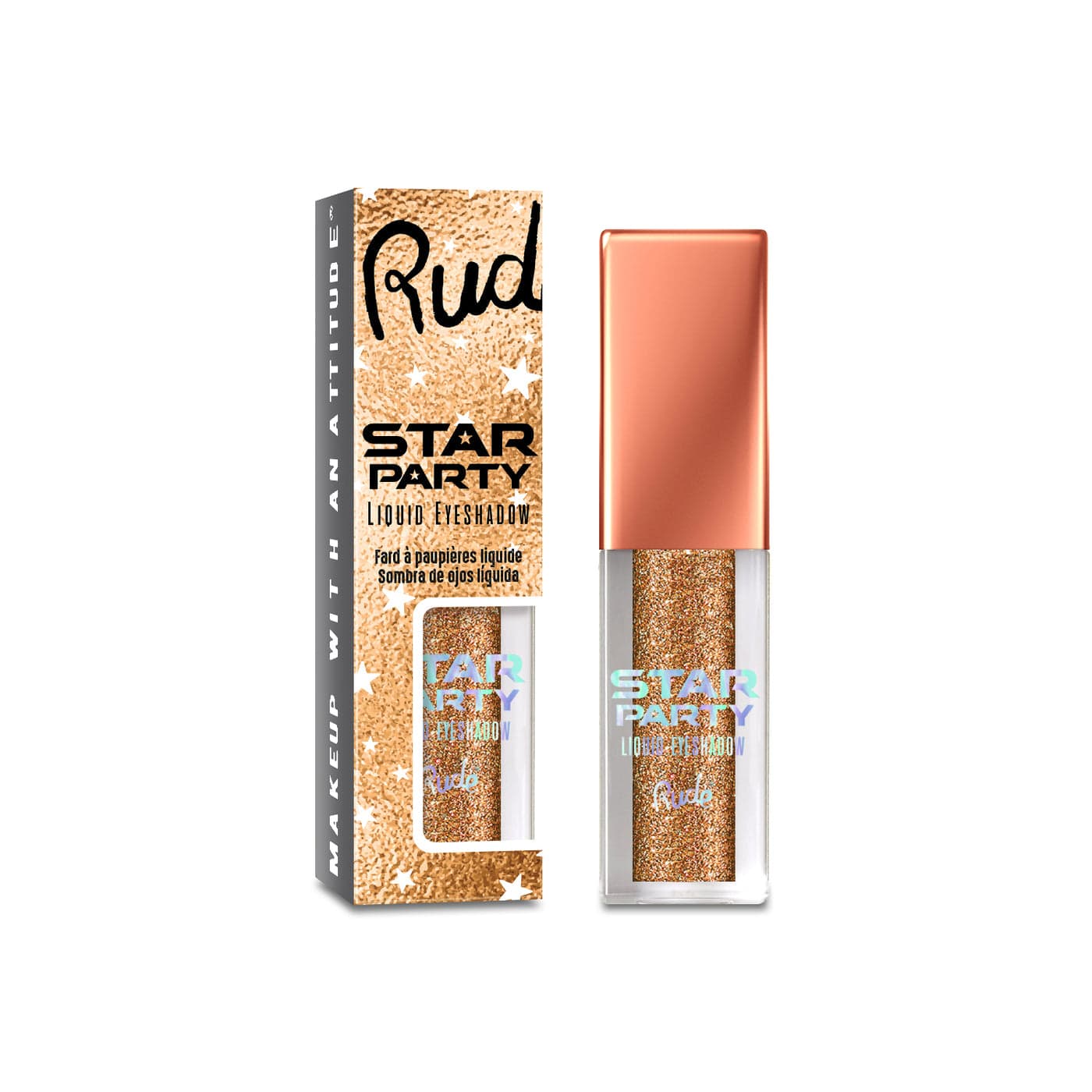 Rude Star Party Liquid Glitter Eyeshadow - TESTER