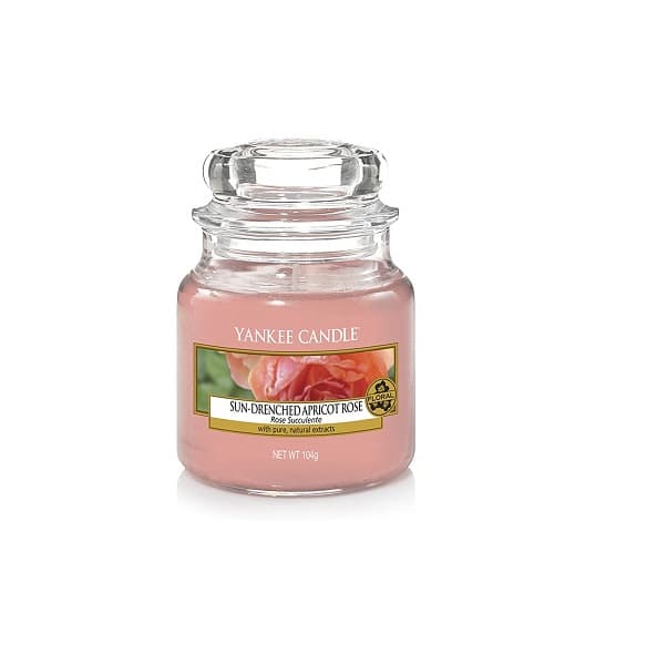 Yankee Candle Sun Drenched Apricot Rose | Small
