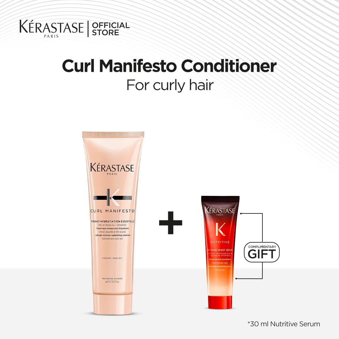 Curl Manifesto Conditioner - Lightweight Hydration for Waves & Curls 250ml