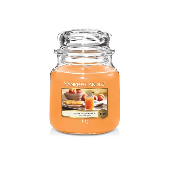 Yankee Candle Farm Fresh Peach | Medium