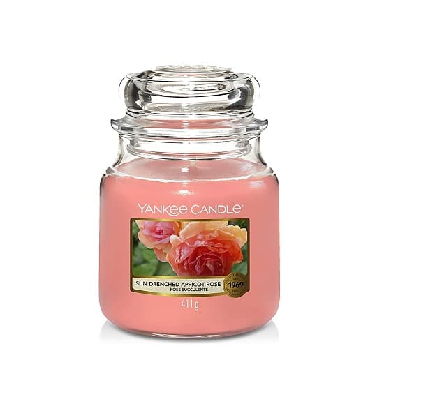 Yankee Candle Sun Drenched Apricot Rose | Medium