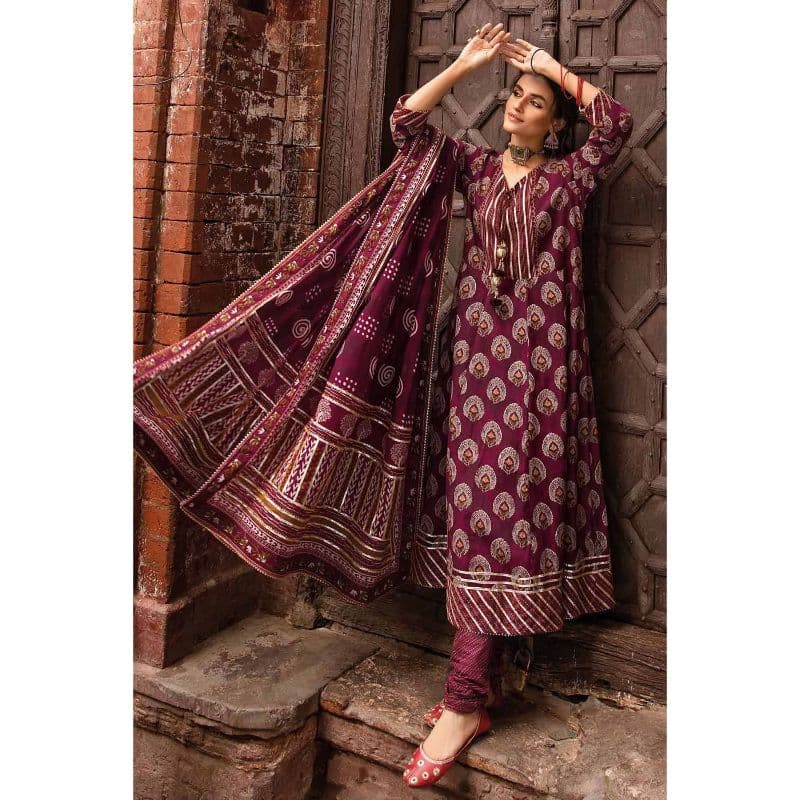 Ideas Lawn Unstitched Digital Printed Suit CL-32425A 3PC