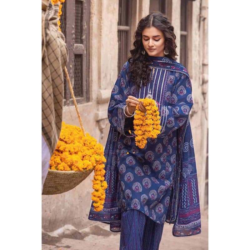 Ideas Lawn Unstitched Digital Printed Suit CL-32425B 3PC