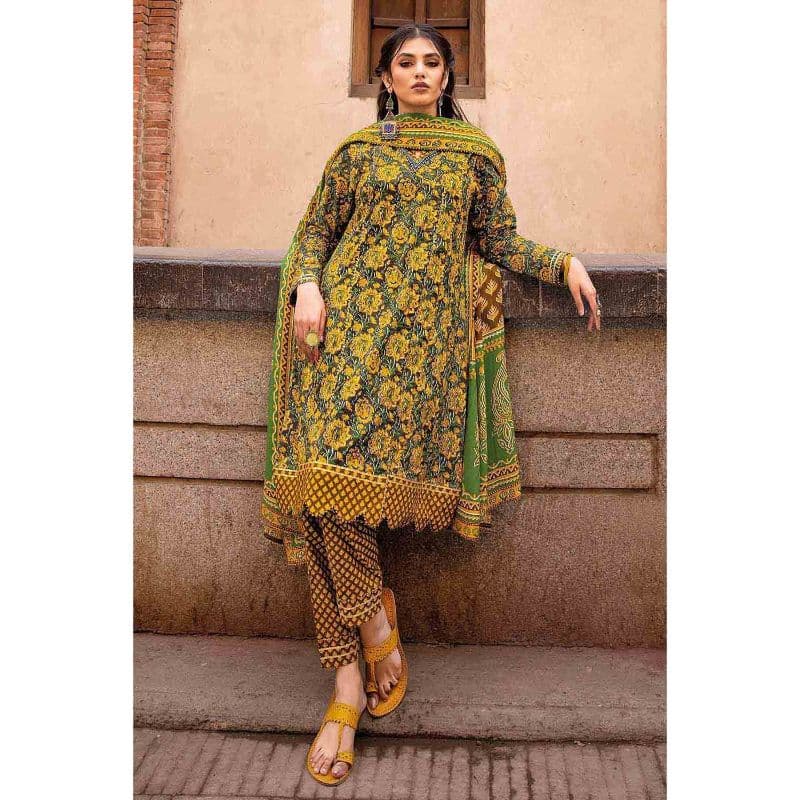 Ideas Lawn Unstitched Printed Suit CL-32449A 3PC