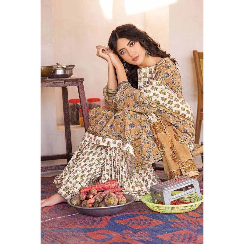 Ideas Lawn Unstitched Printed Suit CL-32235A 3PC