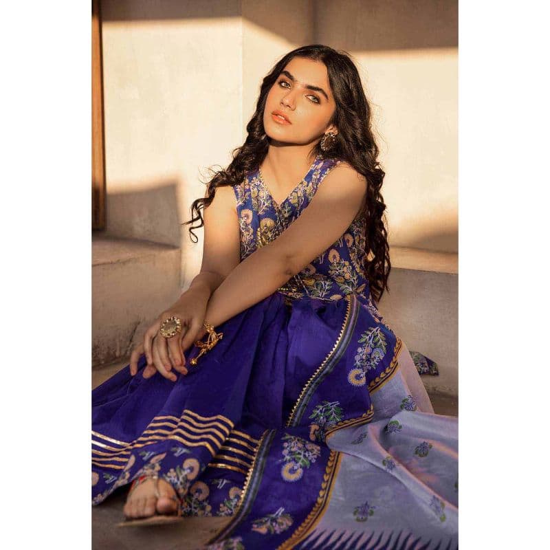Ideas Lawn Unstitched Foil Printed Suit CL-32238B 3PC
