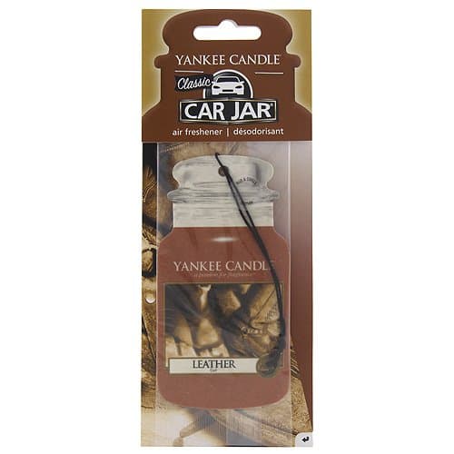 Yankee Candle Leather Classic Car Jar