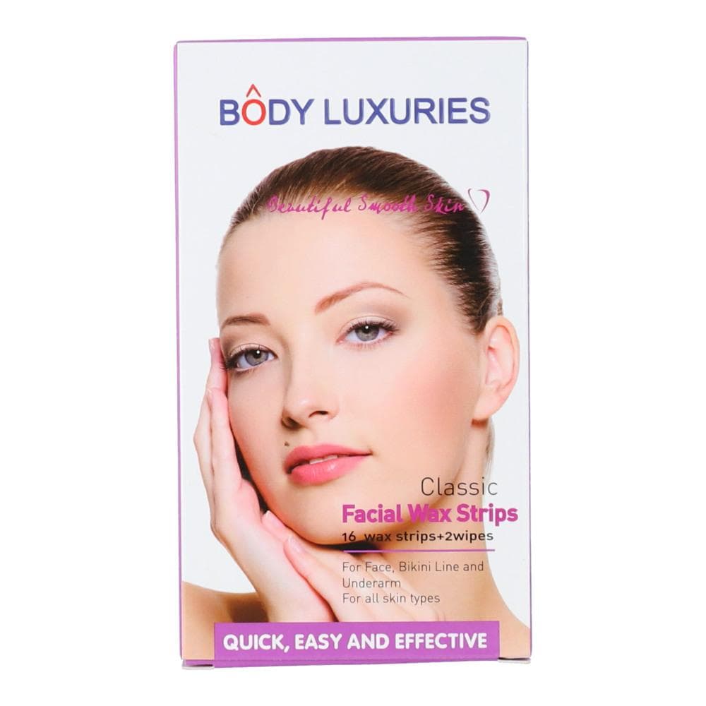 Body Luxuries Facial Classic Wax Strips