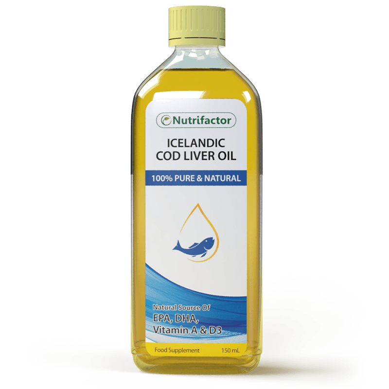 Nutrifactor Icelandic Cod Liver Oil 150ml