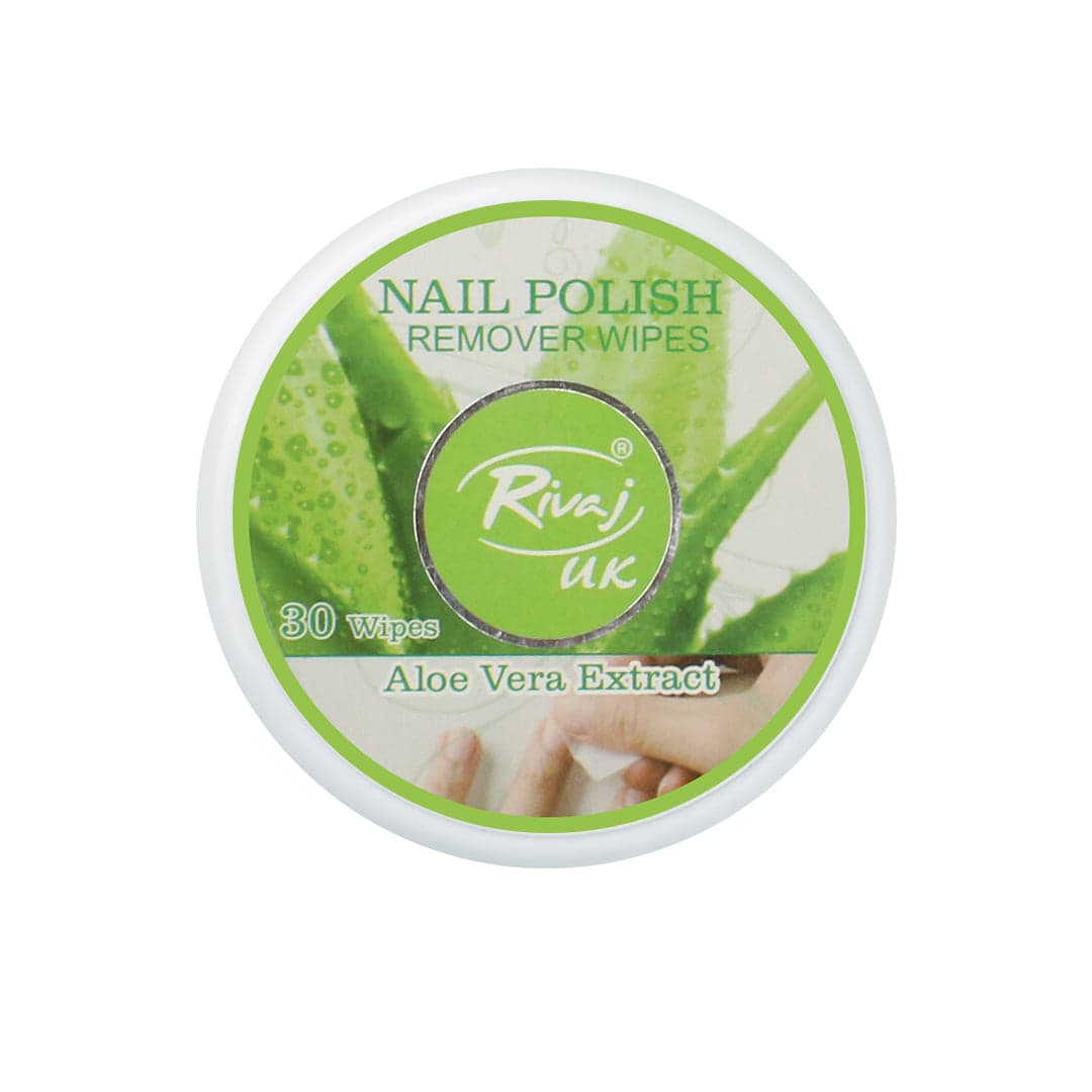 Rivaj UK Nail Polish Remover Wipes (Aloe Vera Extract)