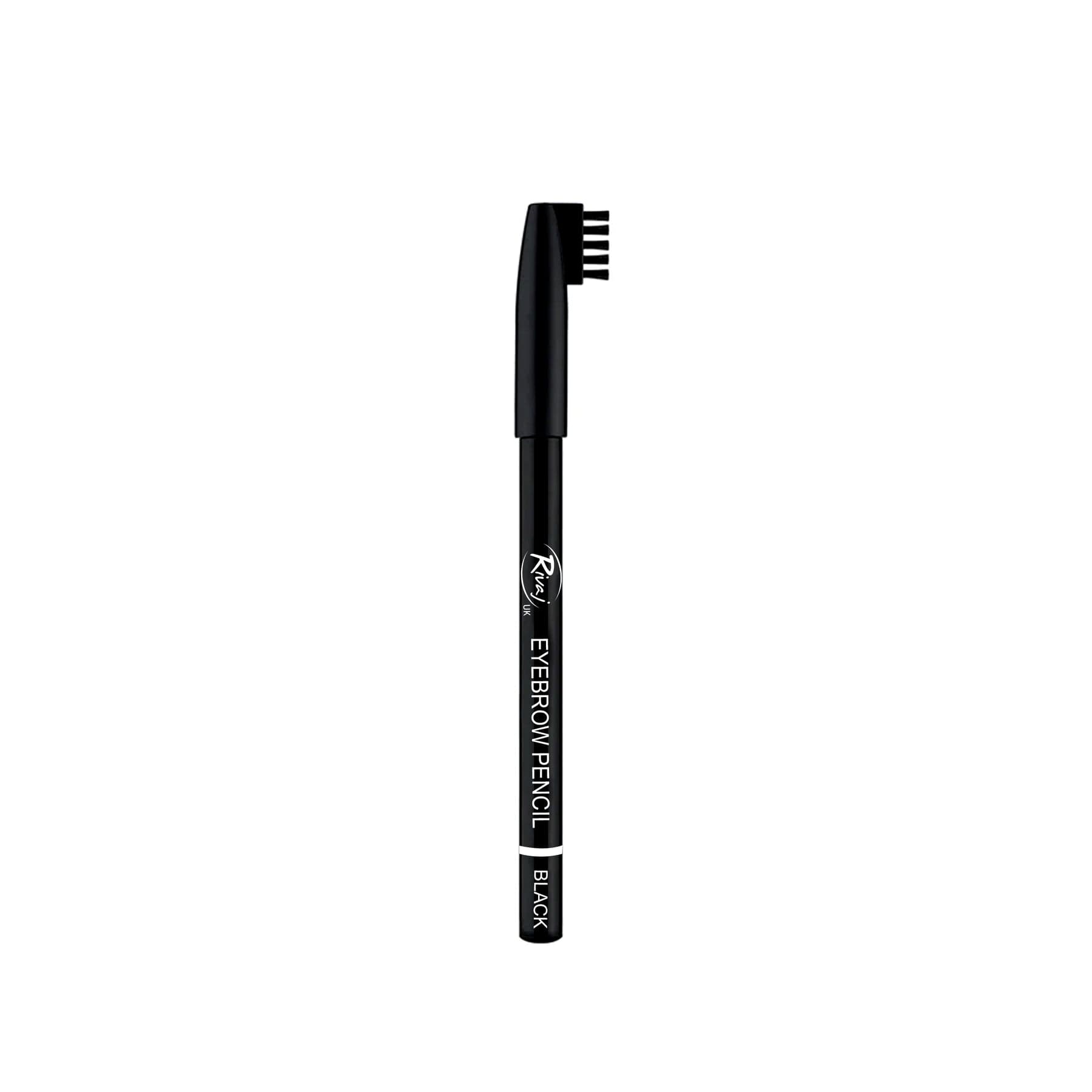 Rivaj UK Eyebrow Pencil With Comb (Black)