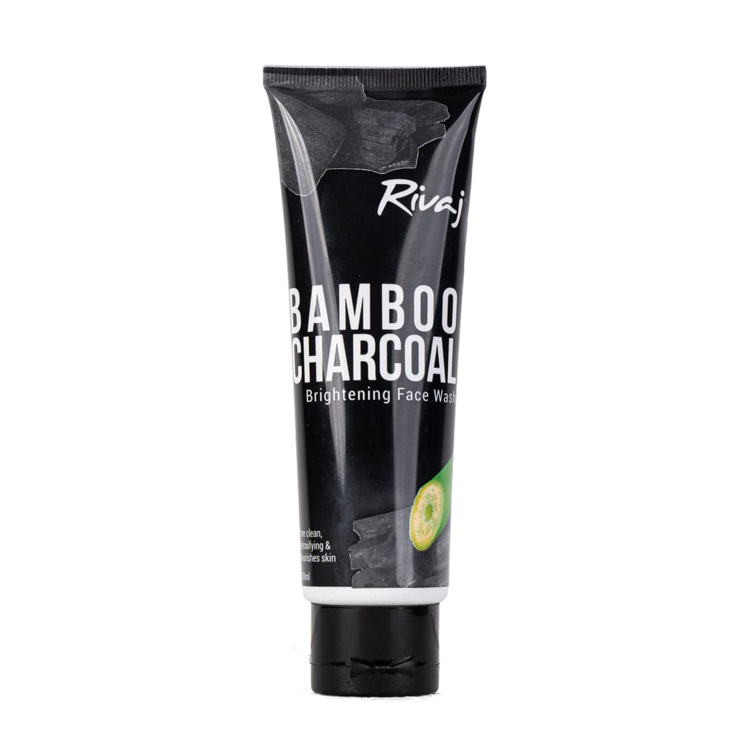 Rivaj UK Whitening Face Wash Bamboo Charcoal (100ml)