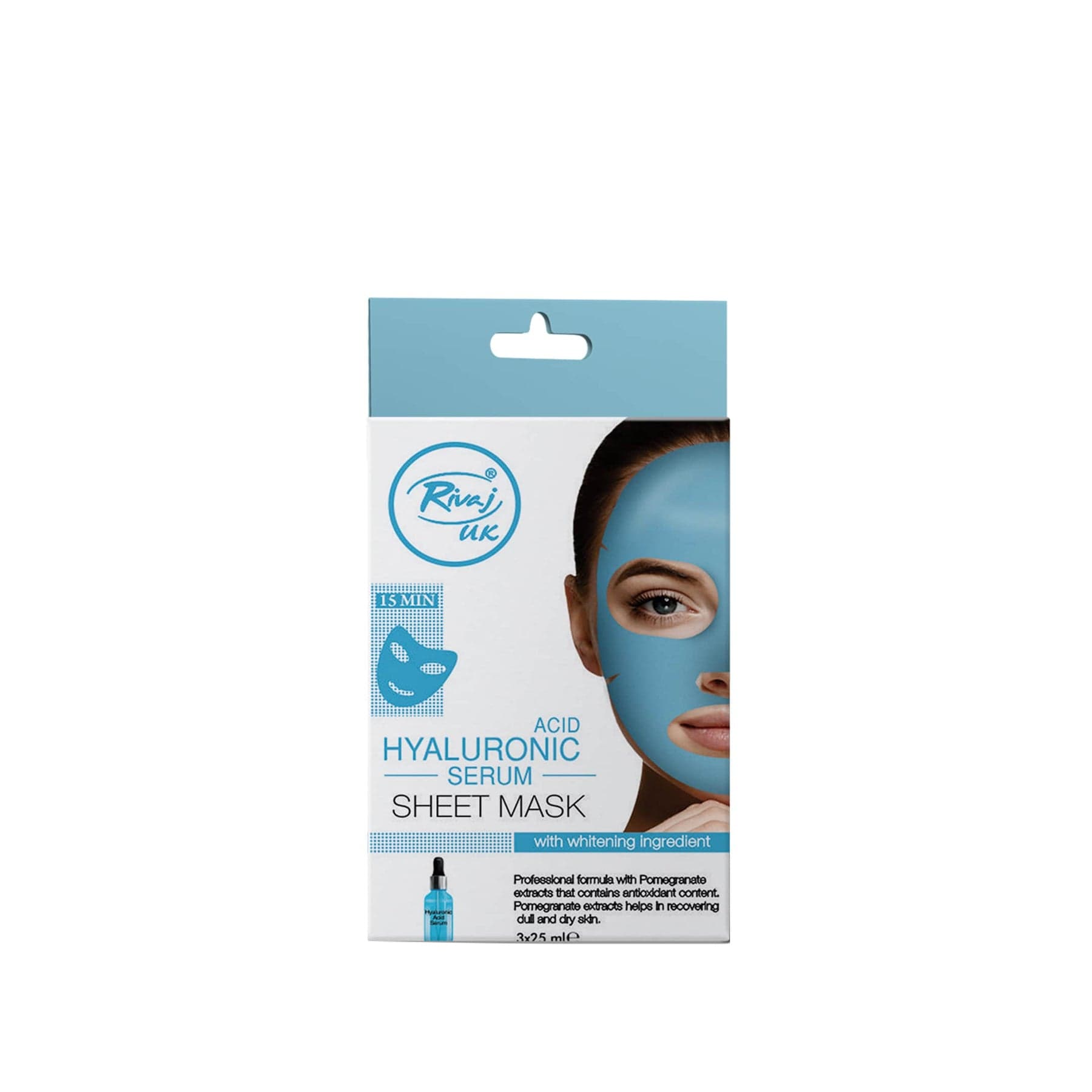 Rivaj UK Hyaluronic Acid Serum Sheet Mask