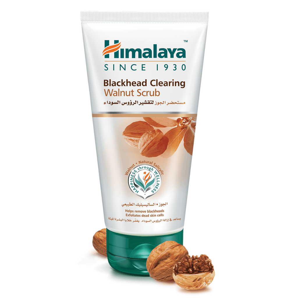 Himalaya Herbal Blackhead Clearing Walnut Scrub 150ml