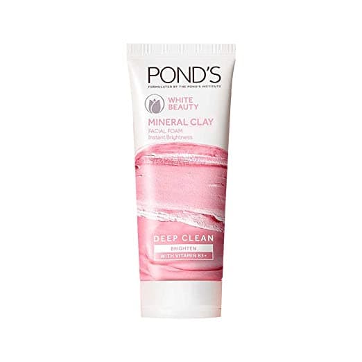 Ponds White Beauty Mineral Clay Face Wash Foam 90g