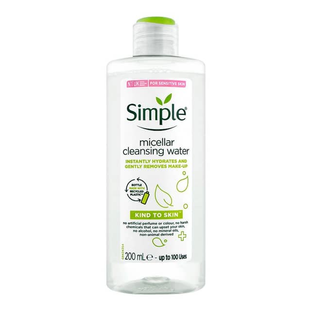 Simple Kind to Skin Micellar Cleansing Water 200ml