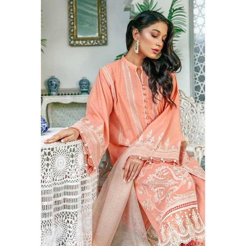 Luxury Yarn Dyed Unstitched Suit MJ-32031 3PC