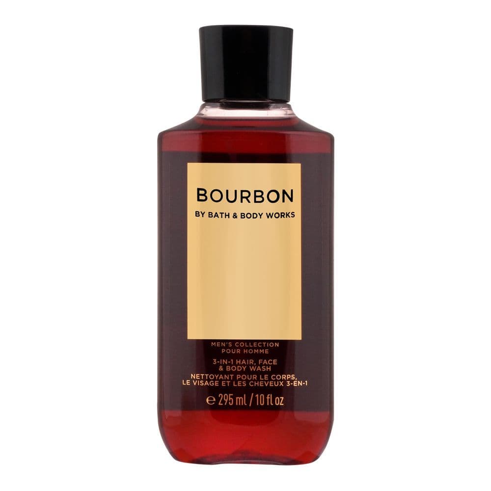 Bath and Body Works Bourbon 3-in-1 Hair Face and Body Wash 295ml