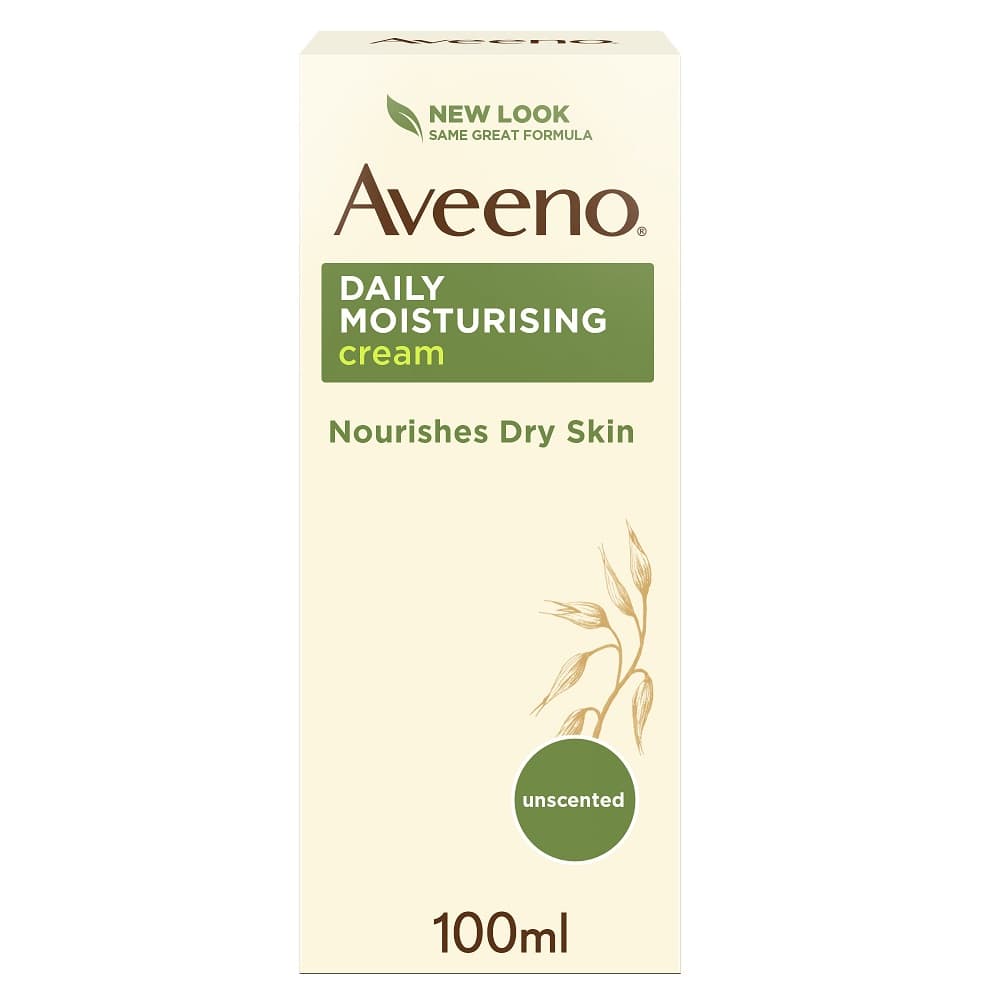 Aveeno Body Cream Daily Moisturising Dry & Sensitive Skin 100ml