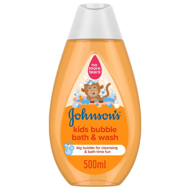 Johnsons Kids Bubble Bath & Wash 500ml