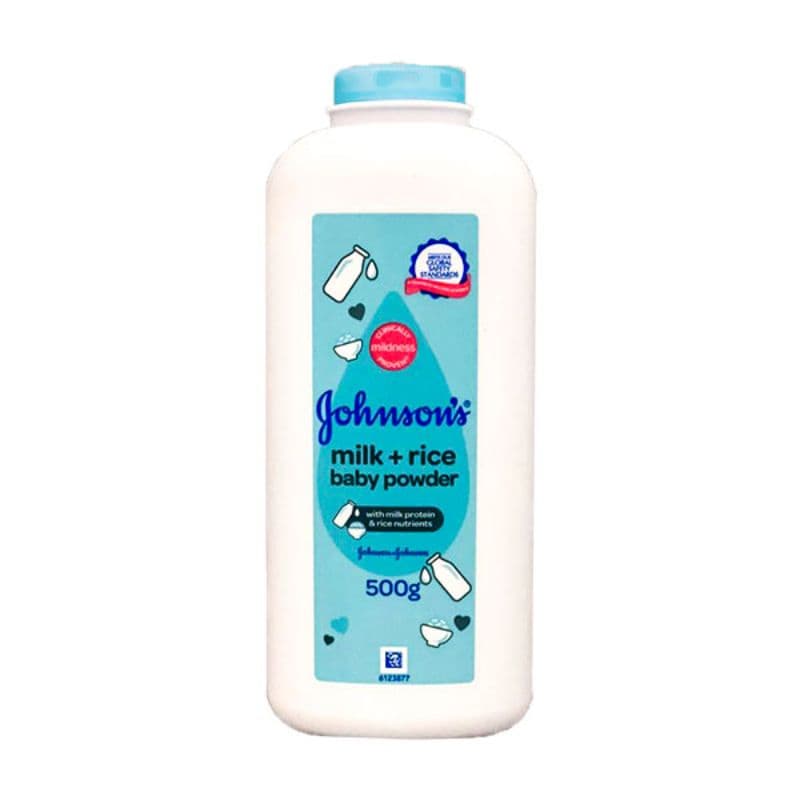Johnsons Powder Milk & Rice Powder 500g