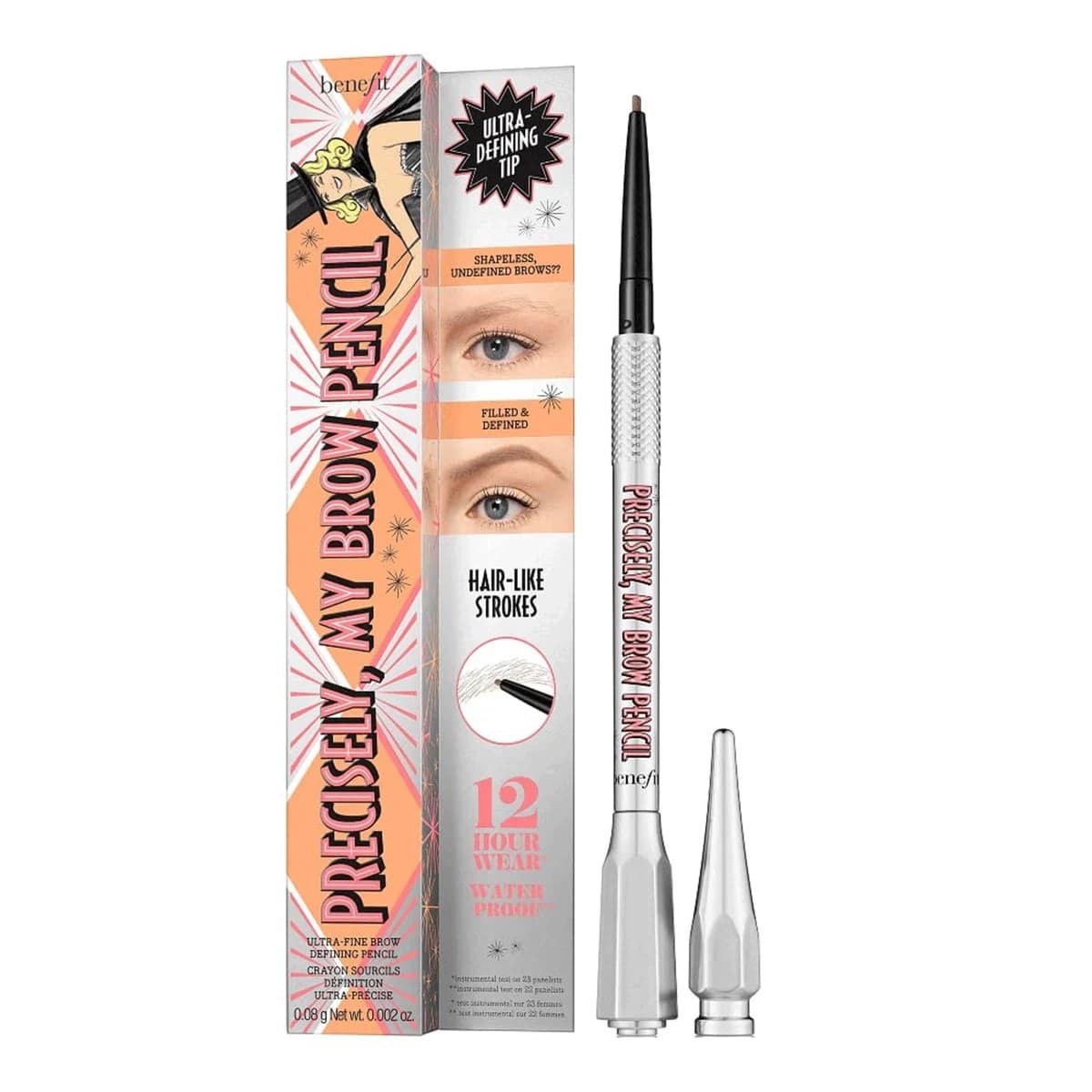 Benefit Cosmetics Precisely My Brow Pencil 4.0 Ultra Fine Travel Size
