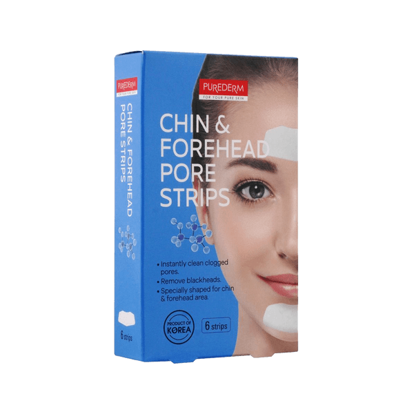Purederm Chin & Forehead Pore Strips 6 Strips