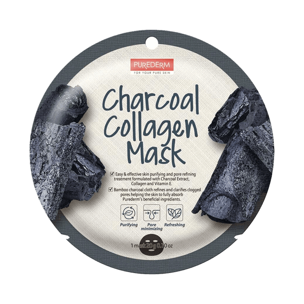 Purederm Charcoal Collagen Mask