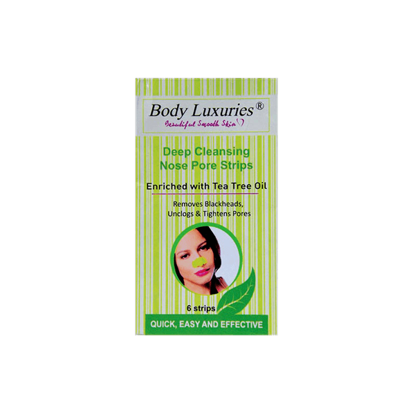 Body Luxuries Nose 6 Strips Tea Tree Oil