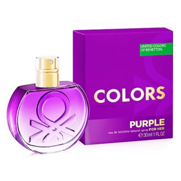 Benetton United Dreams Colors Purple Women EDT 80ml