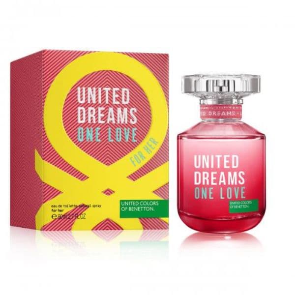 Benetton United Dreams One Love For Women EDT 80ml