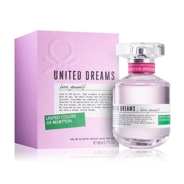 Benetton United Dreams Love Yourself Women EDT 80ml