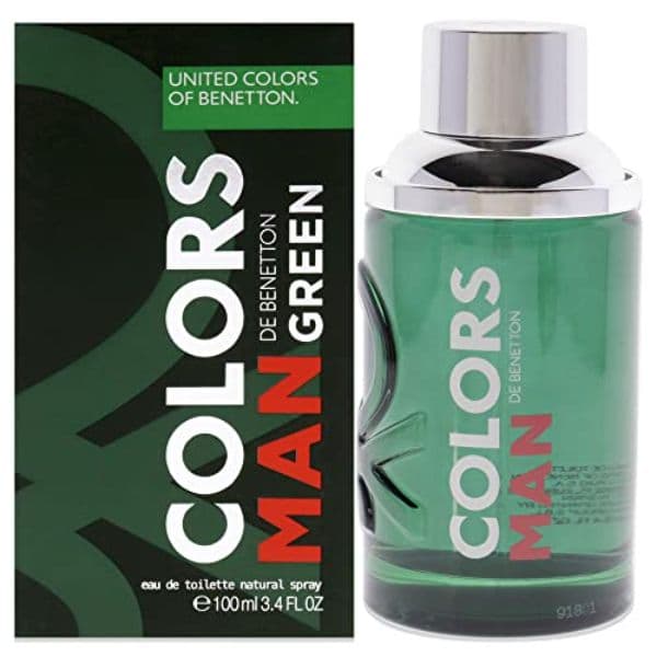 Benetton United Dreams Colors Green For Men EDT 100ml
