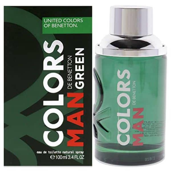 Benetton United Dreams Colors Green For Men EDT 100ml