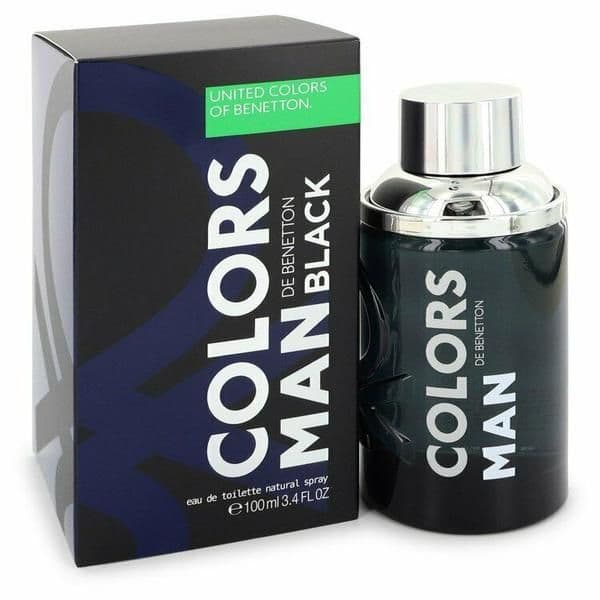 Benetton United Dreams Colors Black Men EDT 100ml - TESTER