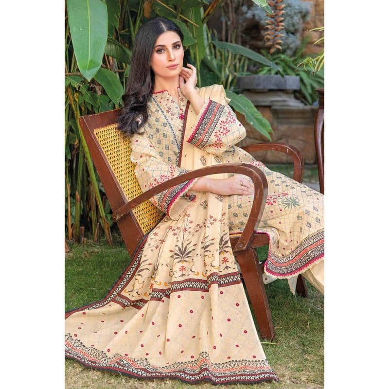 Lawn Unstitched Digital Printed Suit CL-32068 3PC