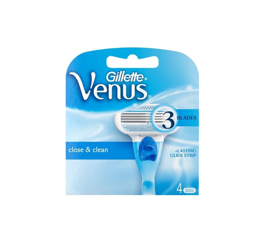 Gillette Venus Smooth Razor Blades For Women Pack of 4