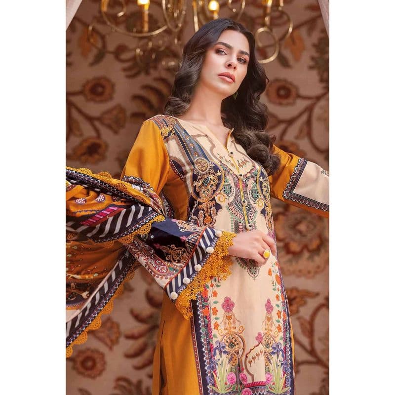 Lawn Unstitched Digital Printed Suit CL-32174 3PC