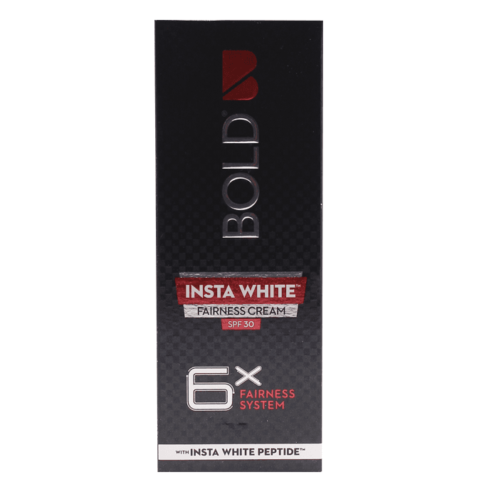 Bold Face Cream - Insta White 25gm